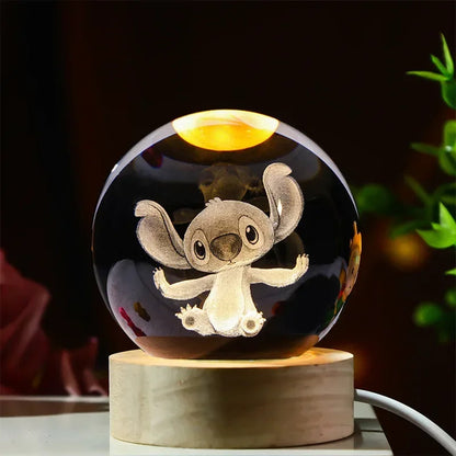 Luminous Starry Sky Crystal Ball Night Lamp: A Cosmic Ambience Gift