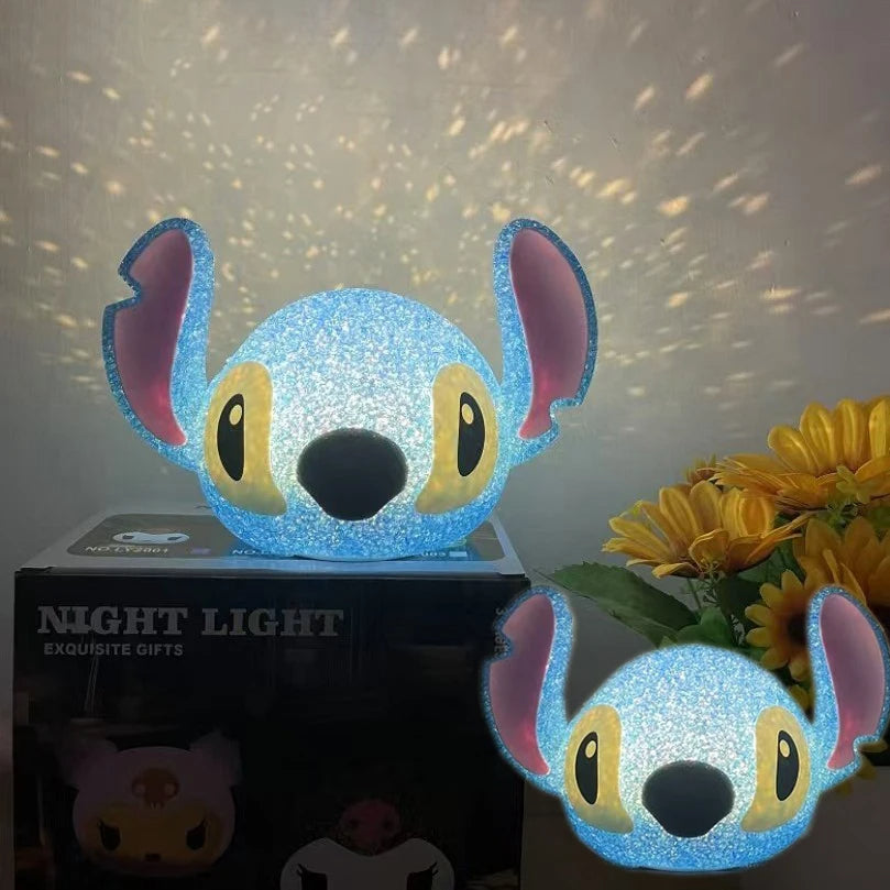 🌟 Disney Stitch 3D Projection Night Light – The Perfect Gift for Kids! 🌟